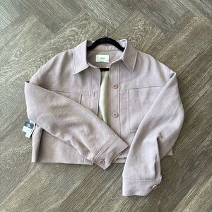 Wilfred Blush Pink Cropped Jacket